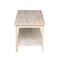 International Concepts Rectangle Portman Coffee Table, 36 W, 18 L, 18 in H, Wood, Unfinished OT-44 - alternate 2